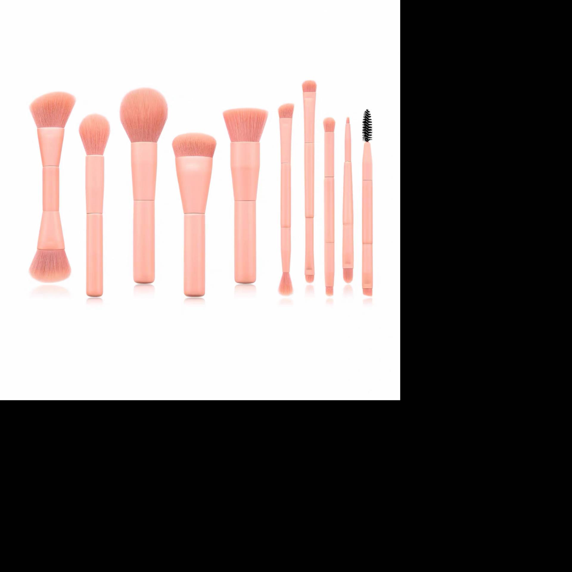 Make Up Brush 10 Whole Set Double Head Foundation Loose Powder High Light Repair Cover Defect Brush